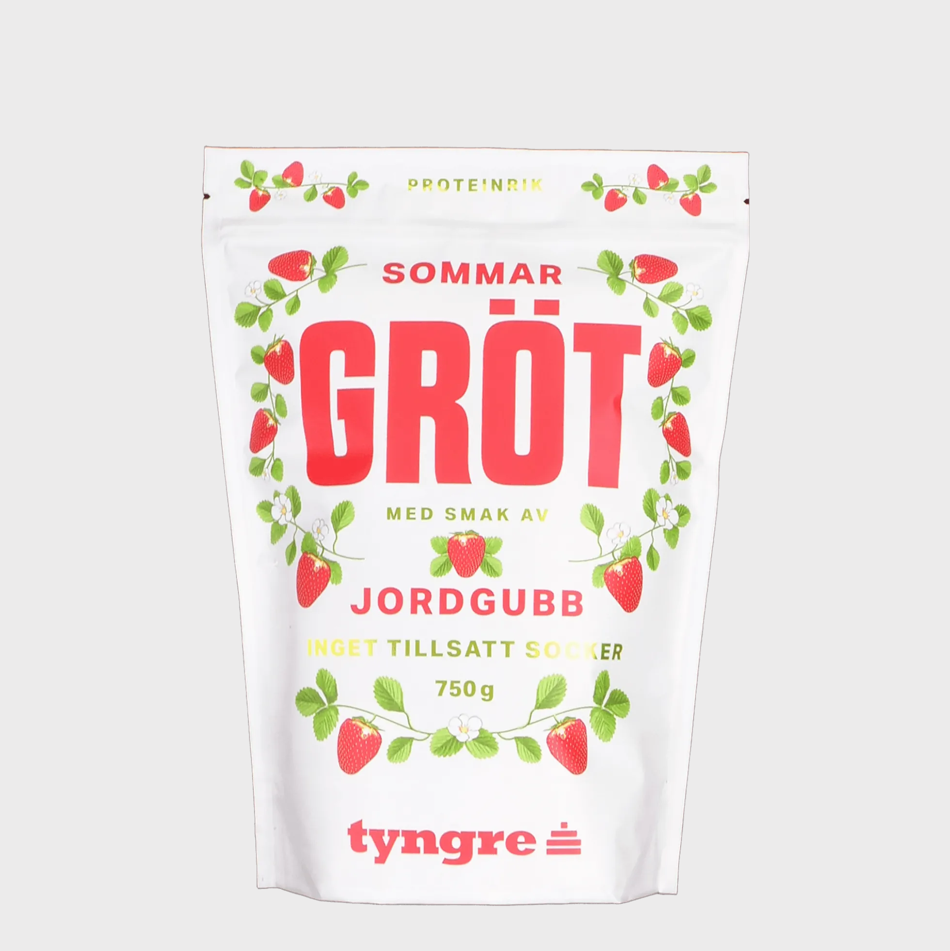 Mannagrynsgröt Med Jordgubbar