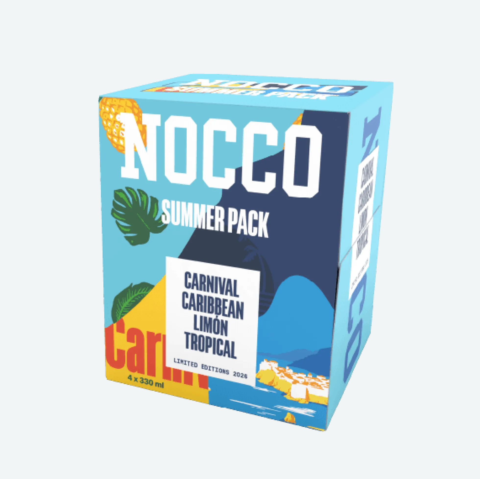 NOCCO Sommarmix 4-pack