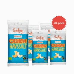 Smiling Cashew Havssalt 50g 20-pack