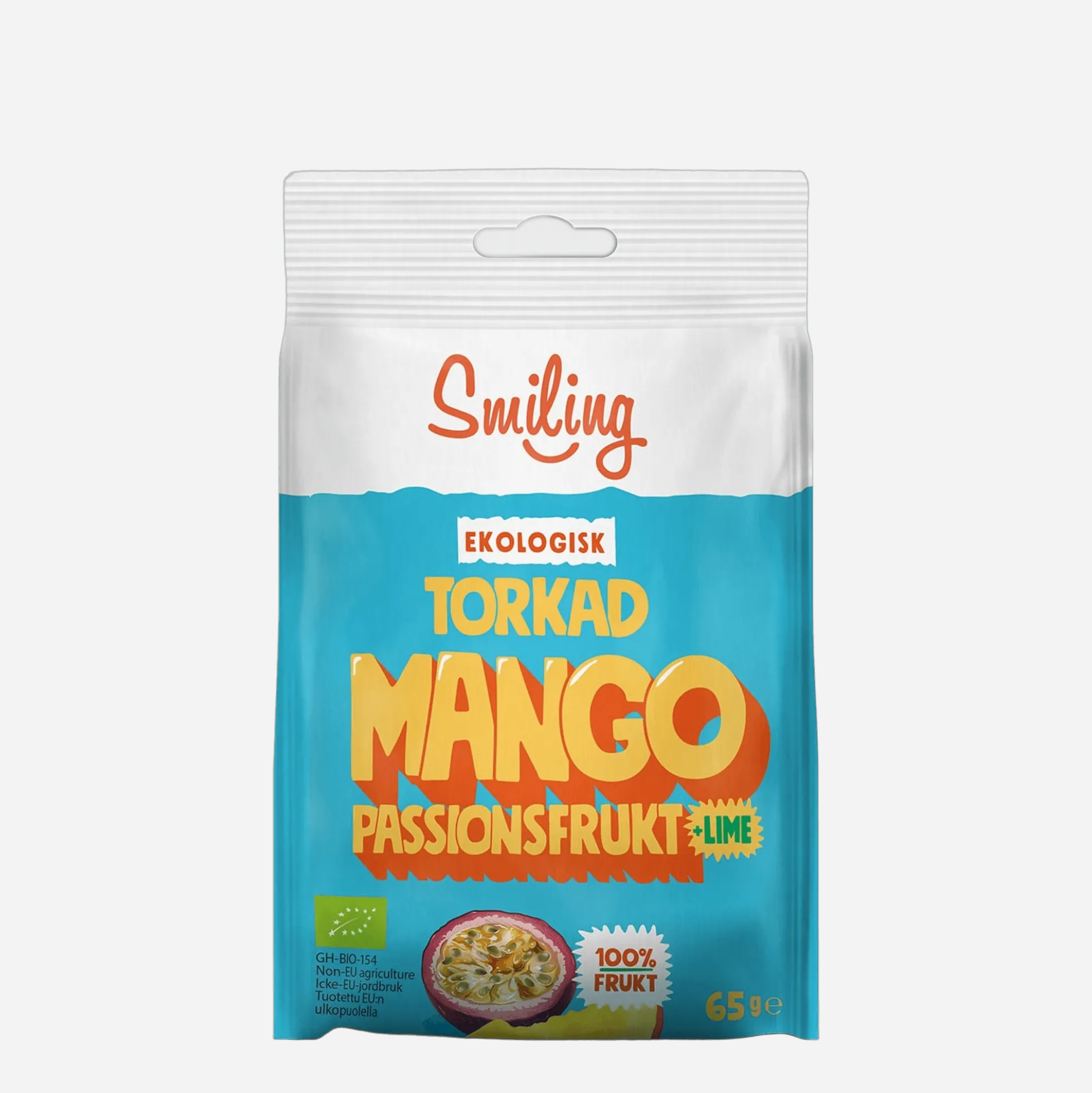 Smiling Torkad Mango/Passionsfrukt-Lime