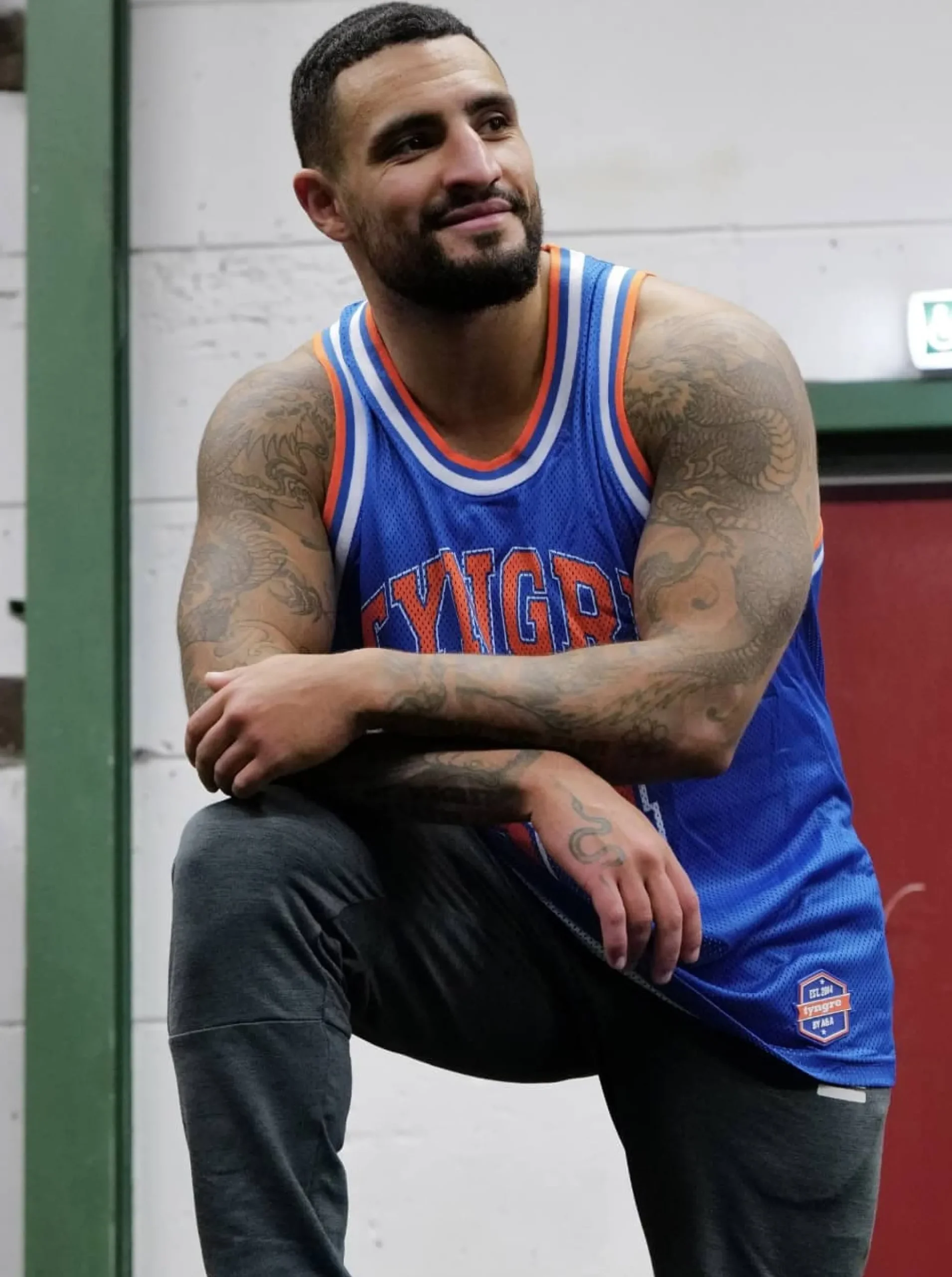 Tank MVP Mens Blue/Orange