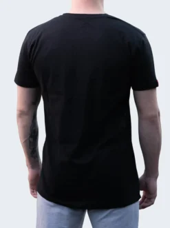 T-Shirt Discreet Mens Black