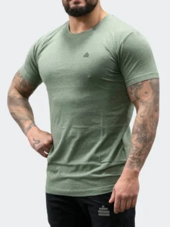 T-Shirt Discreet Mens Green