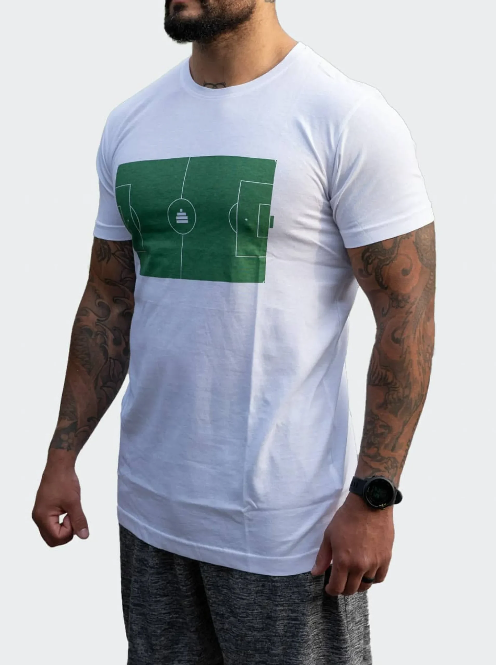 T-Shirt Football Mens White