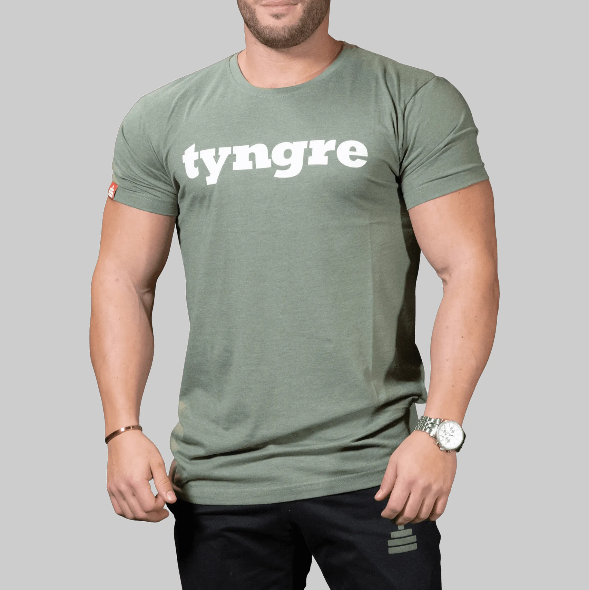 T-Shirt Logo Mens Green