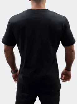 T-Shirt Loose Fit Neon Mens Black