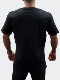 T-Shirt Loose Fit Old School Mens Black