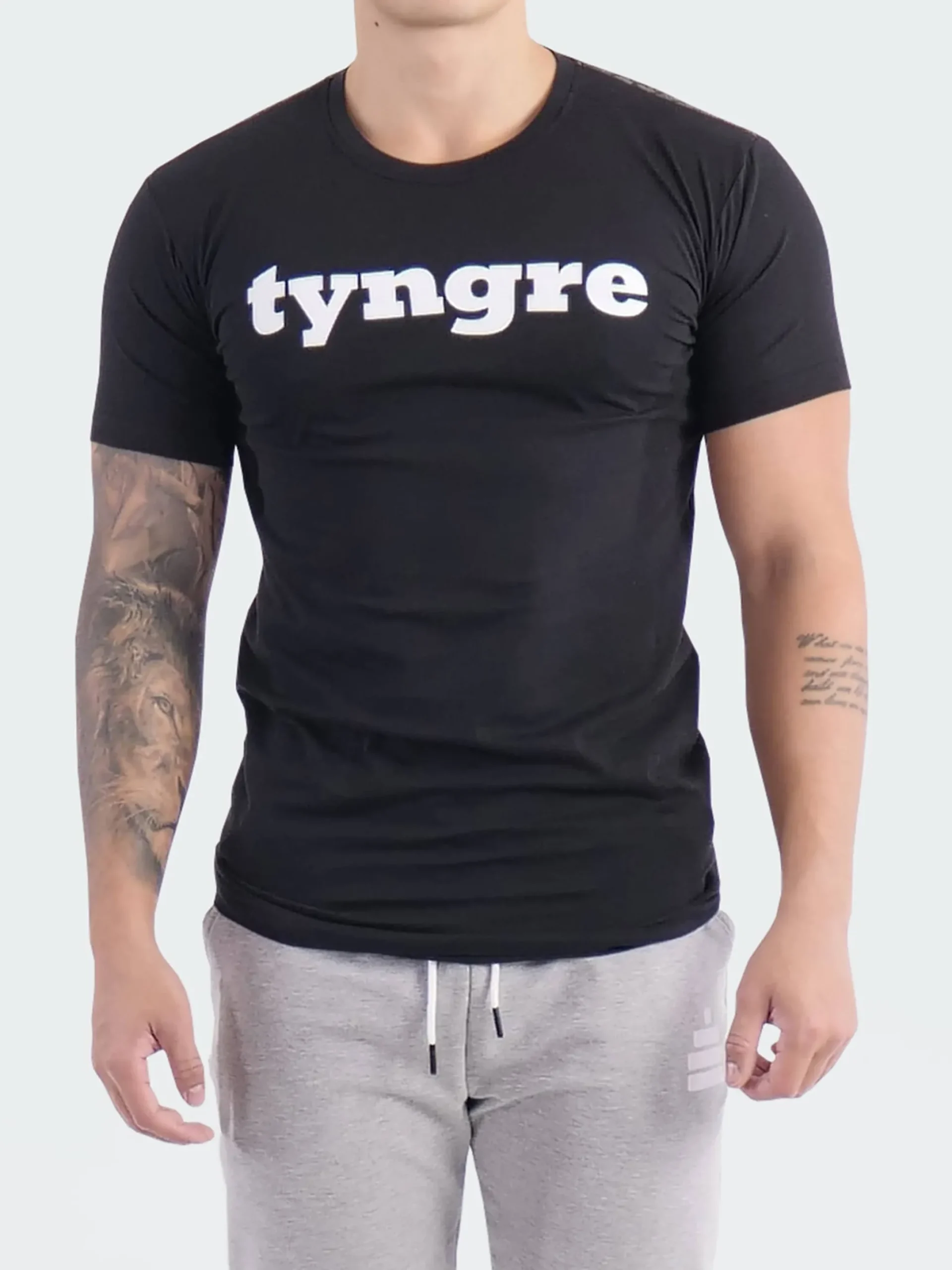 T-Shirt Power Mens Black