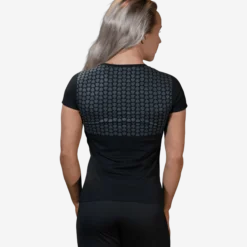 T-Shirt Power Womens Black