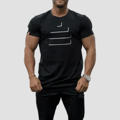 T-Shirt Silhouette Mens Black/White
