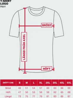 T-Shirt Silhouette Mens Black/Red