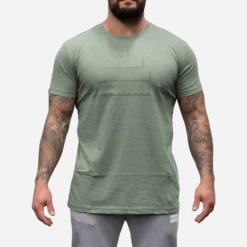 T-Shirt Silhouette Mens Green