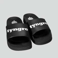 Tyngre Tofflor Svarta