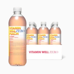 Vitamin Well Zero Peach 12-pack