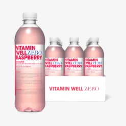 Vitamin Well Zero Raspberry 12-pack
